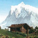 Portrait de l'artiste peintre savoyard Jacques Fourcy